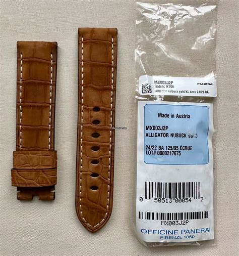 chrono24 panerai strap|aftermarket Panerai watch straps.